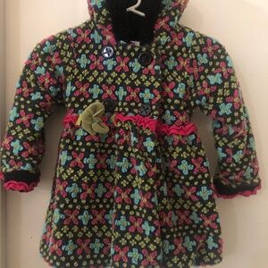 Corky & Company Little Girls Warm Outdoor Dressed Up Coat